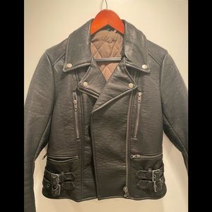 Free People Leather Jacket